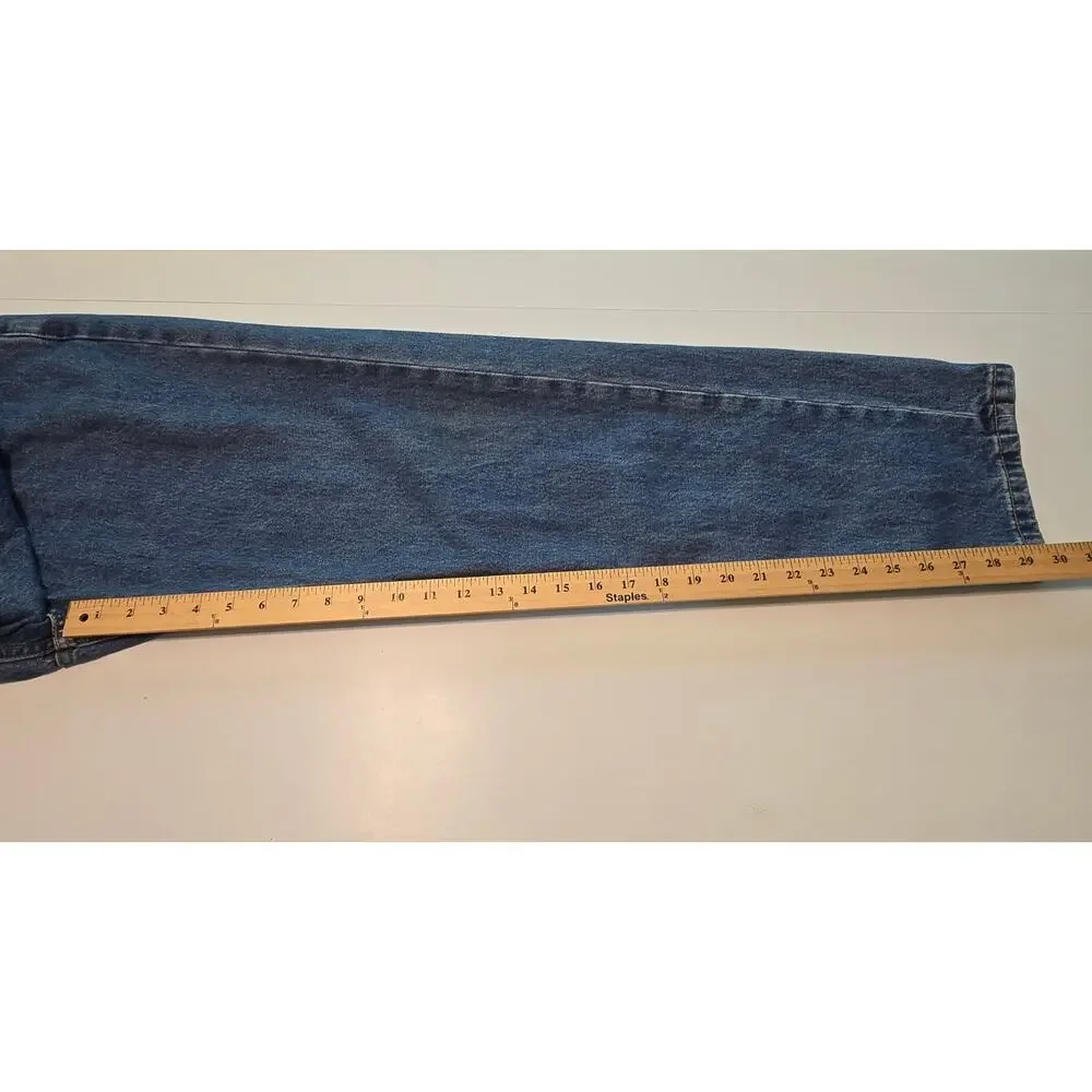 Levis 505 Jeans Mens Size 36 x 32 Blue Straight Leg Medium Wash Normcore Classic
